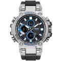 SMAEL 1803 Casual Watches For Men Digital Quartz Dual Display Multi-function Sports Watch